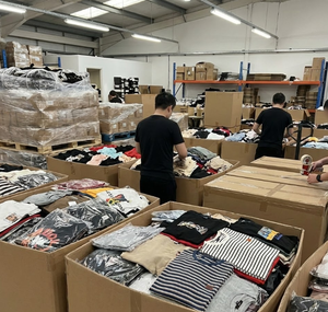 <span class=keywords><strong>Stock</strong></span> di <span class=keywords><strong>abbigliamento</strong></span> estivo per bambini in eccesso dalla fabbrica cinese Fujian - Lotto misto di <span class=keywords><strong>abbigliamento</strong></span> per bambini e bambine di Grado A, senza marchio - Product Image 6