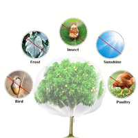 Filet anti-insectes pour serre, utilisation polyvalente, fruits, intérieur/extérieur, PE, écologique, portable, pliable, barrière anti-insectes, utilisation agricole