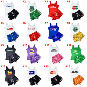 Conjunto de pijama corto para <span class=keywords><strong>mujer</strong></span>, conjunto de dos piezas con estampado de dibujos animados, venta al por mayor - Product Image 2