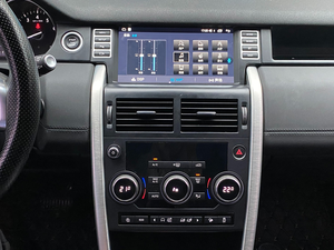 9,66 "tela do carro do andróide 13 para Land Rover Discovery Freelander 2015-2019 auto estéreo navegação + ar condicionado tela de toque - Product Image 2