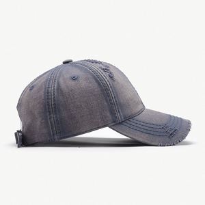 Casquette de baseball légère et respirante, effet vieilli, avec visière, pour l'extérieur, en tissu délavé à l'<span class=keywords><strong>eau</strong></span> - Product Image 2