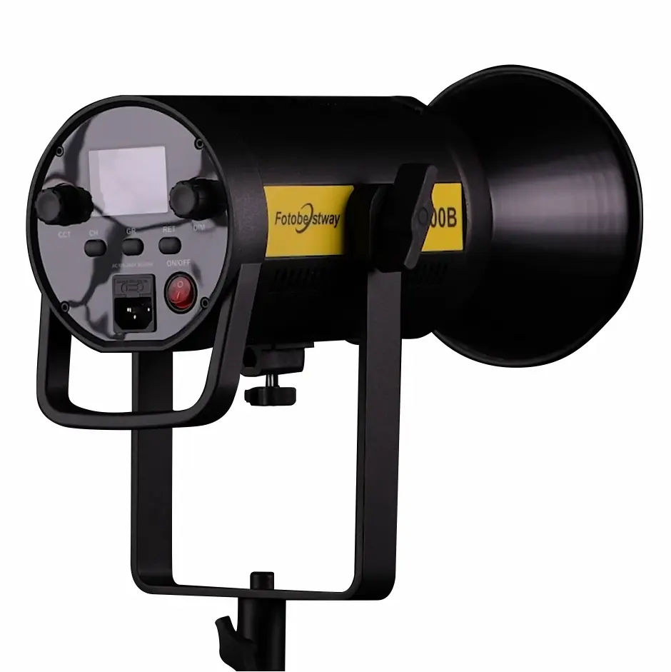 Fotobestway – éclairage de studio vidéo LED COB professionnel, avec CRI élevé PL-150/200/300/400, lumière continue pour la photographie