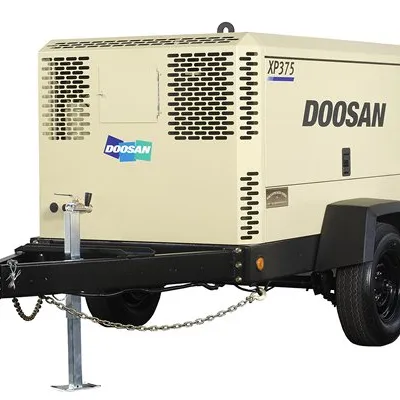 Doosan /Ingersoll Rand 375- 425 Cfm Portable Screw Air Compressors XP375WCU