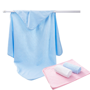 Couverture pour <span class=keywords><strong>bébé</strong></span> en coton personnalisée brodée en DIY, 80*80 cm, respirante, matelassée, couverture en coton pour <span class=keywords><strong>bébé</strong></span>, couverture d'emmaillotage - Product Image 2