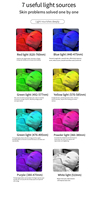 Professional 360 Rotating 1098 Beads Facial Care Pdt Machine 760nm Red Led Face Light Therapy Device