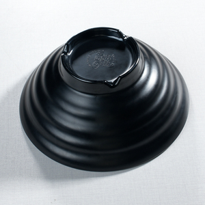 Vajilla de Melamina Negra Clásica Moderna MS145, Platos y Platos Hondos para Ramen y Sopa de Estilo Japonés - Product Image 3