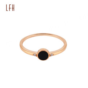 Joyería Fina, Anillos de Oro AU750, Anillos de Compromiso y Boda, Joyería Minimalista, Anillos de Oro Real de 18k para Mujer, Anillos de Boda de Oro de 18k para Pareja - Product Image 5