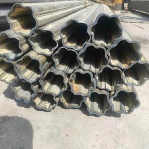 Fabriqué en Chine, tube en acier au carbone haute résistance de forme spéciale, tube en acier structurel de forme ovale irrégulière en D, pliage et découpe. - Product Image 6