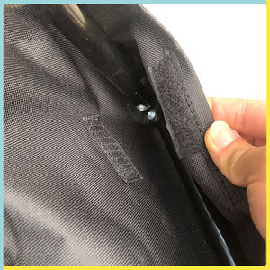 Cama plegable para perros Pop, sala de estar, cuna elevada para mascotas, almohadilla de felpa extraíble transpirable para exteriores, bolsa de transporte, cama elevada para acampar para perros - Product Image 5