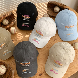 Gorras de Béisbol de Moda con Logotipo Personalizado, Bordado de Alta Calidad, 6 Paneles, 100% Algodón, Unisex - Product Image 1