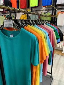 T-shirt da Uomo all'Ingrosso di Alta Qualità 100% Cotone Tinta Unita Stampa Personalizzata <span class=keywords><strong>Bianca</strong></span> Nera <span class=keywords><strong>Blu</strong></span> - Product Image 2