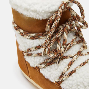 Bottes courtes rétro en fourrure peluche pour femme, style célébrité, chaudes, confortables, légères et antidérapantes, vente en gros sur mesure - Product Image 2