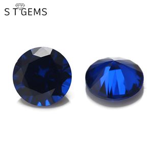 ST Gems ไฟสีฟ้า <span class=keywords><strong>Spinel</strong></span> 114 # พลอยสีน้ำเงินห้องปฏิบัติการทรงกลมไพลินสังเคราะห์ <span class=keywords><strong>Spinel</strong></span> - Product Image 3