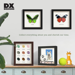 Cornice Shadow Box in <span class=keywords><strong>Legno</strong></span> Nero DX DESIGNS 4x6 8x10 11x14 12x16 Pollici A4 A3 Cornice 3D per <span class=keywords><strong>Foto</strong></span> con Profondità 3cm/5cm - Product Image 5