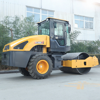 Citerne vibrante à tambour unique de 6, 7 et 10 tonnes, compresseur routier diesel avec garantie, directement de l'usine