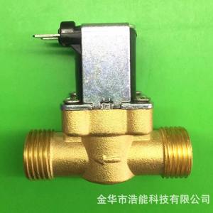 Válvula Solenoide de Entrada Normalmente Cerrada, Totalmente de Cobre, para Calentadores de Agua Solares, Cuatro Puntos en Paralelo, Doble Rosca Externa - Product Image 5