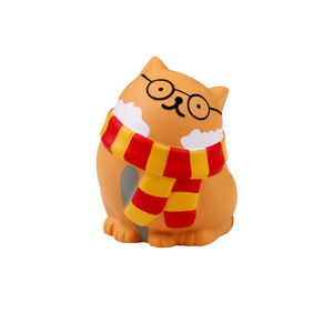 Cartoon <b>Cat</b> With Scarf Soft <b>Plush</b> Toy Promotional Gift Item - Product Image 4