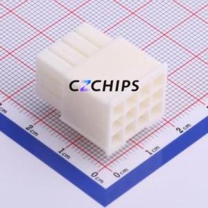 HX41405-12P Housing (Wire-to-Board / Wire-to-Wire) P=4.14mm Connector 3x4P 4.14mm 4.14mm 3 - Product Image 2