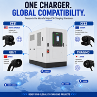 Nouvelle station de recharge pour véhicules électriques CCS2 de 120 kW à batterie DC montée sur véhicule pour le sauvetage routier d'urgence