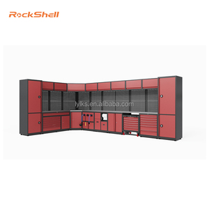 Sistema di Armadi Modulari Rockshell per Postazione di <span class=keywords><strong>Lavoro</strong></span> Organizzata Combinazione di Grandi Armadi da Garage e <span class=keywords><strong>Banco</strong></span> da <span class=keywords><strong>Lavoro</strong></span> per Officina - Product Image 2