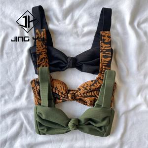 Traje de Baño Hawaiano de Alta Calidad, Poliéster Reciclado, Traje de Baño de Mujer, Bikini de Dos Piezas de Ganchillo Personalizado - Product Image 5