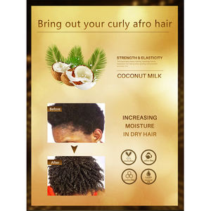 ครีมนวดผมสำหรับผมหยิก 4C สูตรมะพร้าว บำรุงล้ำลึก ปราศจากพาราเบน สำหรับผมธรรมชาติ ยี่ห้อ Everythingblack ขายส่ง รับผลิตแบรนด์ส่วนตัว - Product Image 5