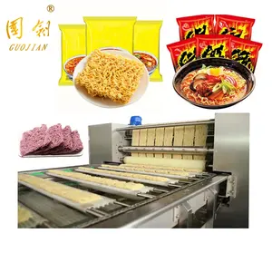 2023 Industrial Instant Noodles Processing Plant Equipment Chowmein Ramen Processing Making Machine factory supplier
