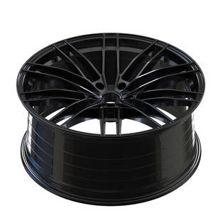 Jantes monobloc en alliage d'aluminium Xinlin 18-23 pouces, finition usinée gris bronze, multi-rayons, <span class=keywords><strong>ABT</strong></span> 5x112 pour Audi Q8 A4 A5 A6 A7 A8 S4 S5 - Product Image 2