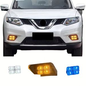 Feux de jour à LED Demillon 12V, double couleur, clignotants pour Nissan Qashqai - Product Image 4