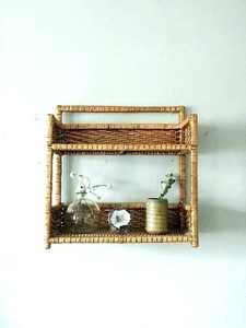 Estante esquinero de ratán, diseño novedoso - Product Image 2