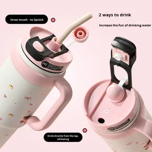 กระติกน้ำร้อนสเตนเลสสตีลสำหรับสูญญากาศคุณภาพสูงใหม่สำหรับ12-24hrs ความจุเยอะหรูหรา - Product Image 5