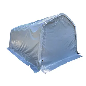 Tenda garasi lipat mobil portabel, kanopi Pop Up Aluminium polikarbonat Harga Murah 20x30