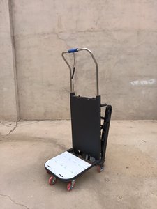 Plataforma de escalada de <span class=keywords><strong>escaleras</strong></span> eléctrica industrial Carro de carro de acero inoxidable de cuatro ruedas para muebles pesados Electrodomésticos <span class=keywords><strong>Carretilla</strong></span> - Product Image 5