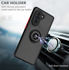 Custodia per armatura opaca per Huawei nova Y70 Plus Y90 Y61 7i 7 SE <span class=keywords><strong>P40</strong></span> <span class=keywords><strong>lite</strong></span> nova 6 SE anello supporto magnetico custodia antiurto - Product Image 2