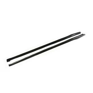 Divisor de falda de extensión de parachoques lateral estilo O de fibra de carbono para F32 F33 F36 420 425 430 435 440 con paquete M 2014 - <span class=keywords><strong>2019</strong></span> - Product Image 1