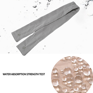 Serviettes de sport en microfibre personnalisées, ultra-froides, douces, respirantes, rafraîchissantes <span class=keywords><strong>pour</strong></span> <span class=keywords><strong>le</strong></span> <span class=keywords><strong>cou</strong></span> avec bouton-pression - Product Image 3