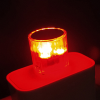 AlcantaLED Lumière Ambiante LED USB pour Voiture, Lampes Décoratives Mini Atmosphère pour l'Intérieur, Lumière Portable pour Voiture, Plug and Play