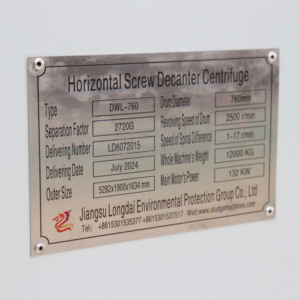 Máy ly tâm <span class=keywords><strong>Decanter</strong></span> đa năng cho các ứng dụng công nghiệp khác nhau - Product Image 6