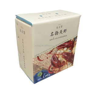 Mát Thêm Lớn Cách Điện Vận Chuyển Đóng Băng Hộp Carton Cho Tôm Hùm Và Tôm Các Sản Phẩm Thực Phẩm Bao Bì Hộp - Product Image 3