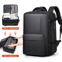 Sac à dos antivol grande capacité à compression sous vide, étanche, pour voyage et affaires, pour ordinateur portable – Stock limité, prix avantageux