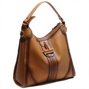 Sac à main en cuir véritable pour femme à prix abordable, personnalisable, de luxe, très vendu, de haute qualité, imperméable, avec fermeture éclair et logo brodé - Product Image 3