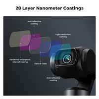 Kit de 16 filtres K&F CONCEPT, diffuseur noir 1/4, diffuseur noir 1/8, UV, CPL, ND, filtre à effet ND/PL pour DJI Osmo Pocket 4/3
