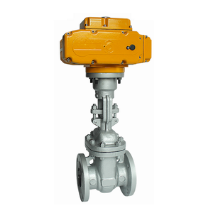 วาล์วประตูแบบมอเตอร์ COVNA 90-Day Window Flange พร้อมหน้าแปลน WCB ANSI 150LB RF แบบปรับได้ 4-20mA - Product Image 3