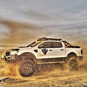 Stalen Voorbumper Bull Bar Verlengde Armsport Voor Ford Ranger 2021 Hilux 2021 Np300 2021 Dmax 2021 Standaard <span class=keywords><strong>Lc</strong></span> <span class=keywords><strong>100</strong></span> Voorbumper - Product Image 6
