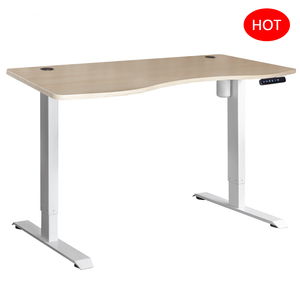 Ergonomic bàn điện thiết kế mới đứng lên bàn Chiều cao có thể điều chỉnh văn phòng hiện đại đứng Bàn máy tính với động cơ duy nhất - Product Image 1