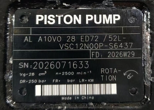 Pompe à pistons axiaux à déplacement variable ALA10VO28ED72 Série A10VO 5X ALA10VO28ED72/52L-VSC12N00P-S6437 A10VO28ED72/52L-PSC12N00T-S1126 - Product Image 4