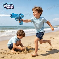 Pistolet à eau transparent mini ODM OEM WANNA MAGIC avec tir simulé, jouet aquatique d'été pour enfants pour piscine extérieure