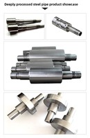 Centre d'usinage CNC pour tuyaux en acier au carbone de norme américaine Xiqiayueji, traitement profond et fin des tuyaux en acier, quincaillerie sur mesure