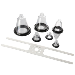 Dụng cụ thú y Chất lượng cao thú y gây mê mặt nạ PP/Vòng không gỉ 1 #-6 # - Product Image 1