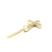 LILONG LC-1028 Accesorios para Ataúdes Funerarios Estilo Europeo para Adultos, Plástico y Aleación de Zinc, Opciones de Acabado Personalizadas, ODM OEM, Tornillo Cruzado